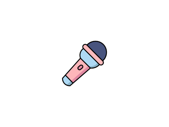 Birthday Microphone Illustrations: A Complete Design Asset for Creators