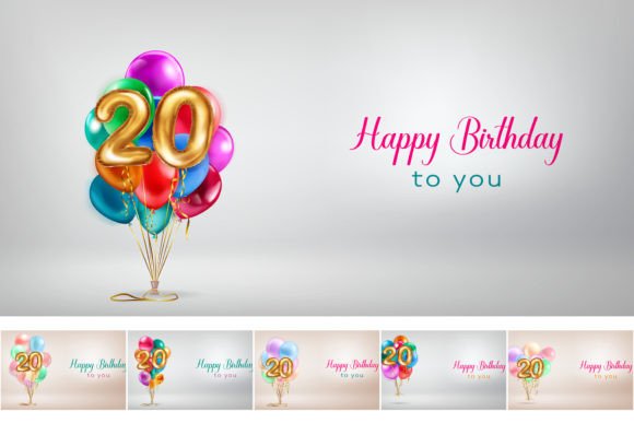 Celebrate the Big 2-0: Designing with Festive Illustrations