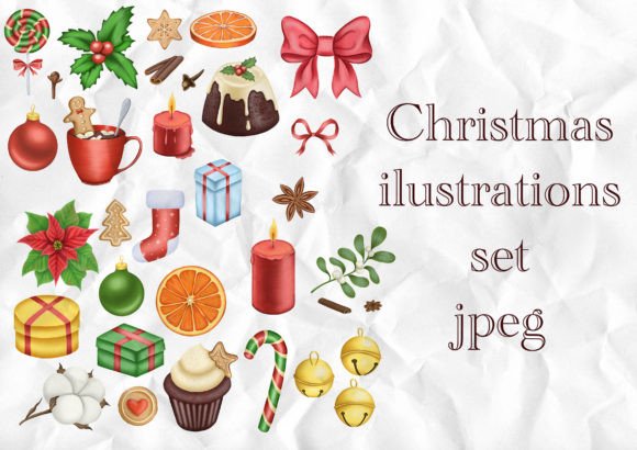 Christmas Illustrations Set: A Design Asset for Every Project