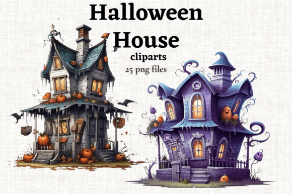 Haunted House Halloween Illustrations: Your Guide to Adorable Spooky Design