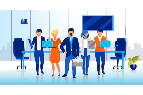 Professional Business Team Illustrations: A Designer's Guide