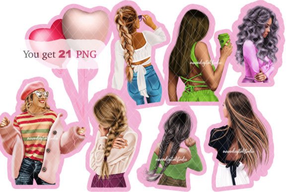Styling Projects with Fashion Girl Clipart