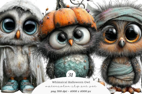 Whimsical Halloween Owl Clipart: A Designer's Guide to Autumn Charm